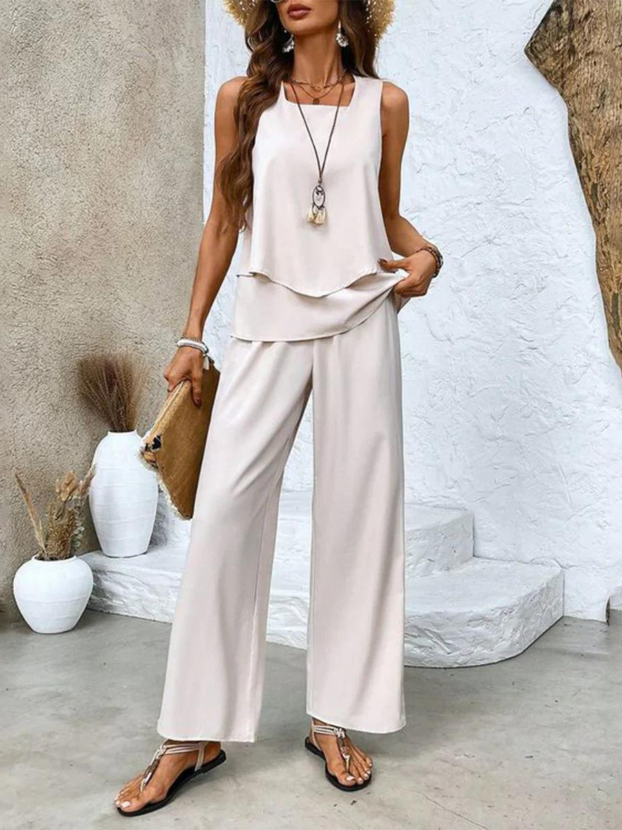 Klara™ | Elegant tvådelat set – Svalt, smickrande och bekvämt hela dagen