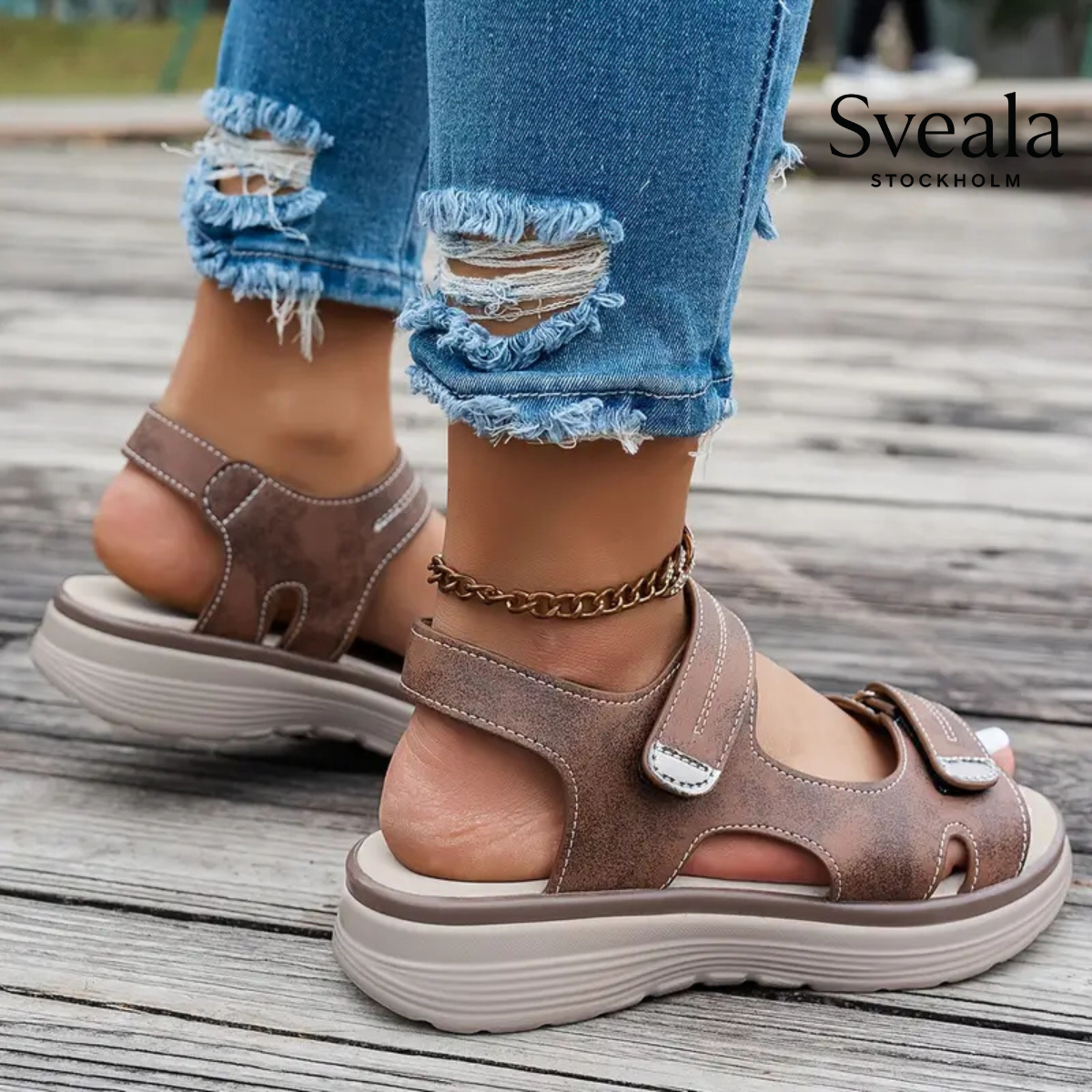 Alani™ | Kilklackssandaler med Stil & Stöd för Dina Fötter