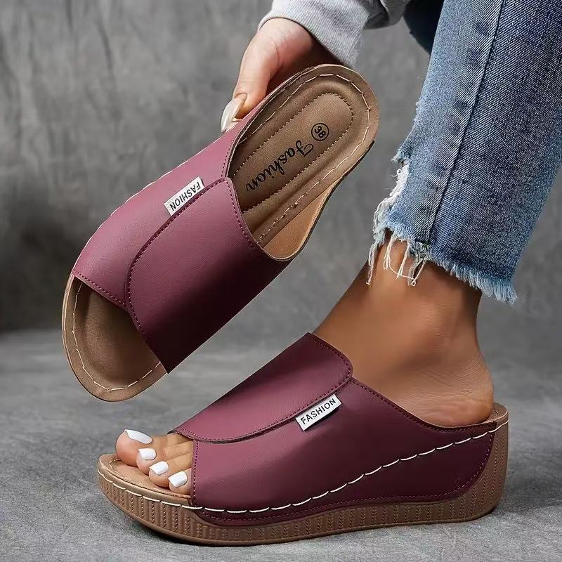 Yara™ | Lättvikts Mesh Sandaler med Färgklick – Bekväma, Stödjande & Svala hela dagen