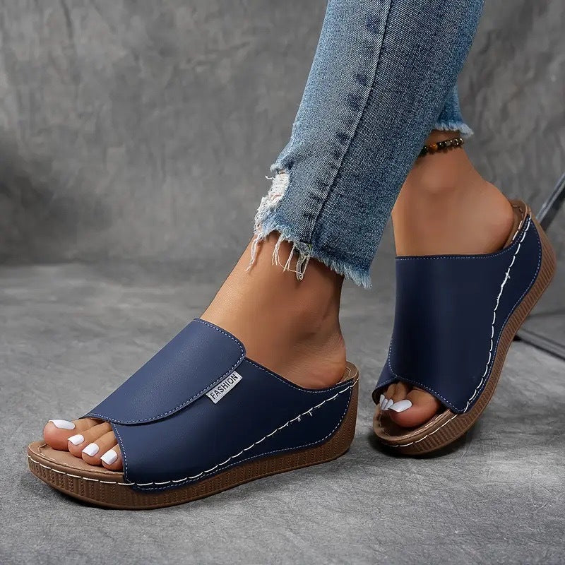 Yara™ | Lättvikts Mesh Sandaler med Färgklick – Bekväma, Stödjande & Svala hela dagen