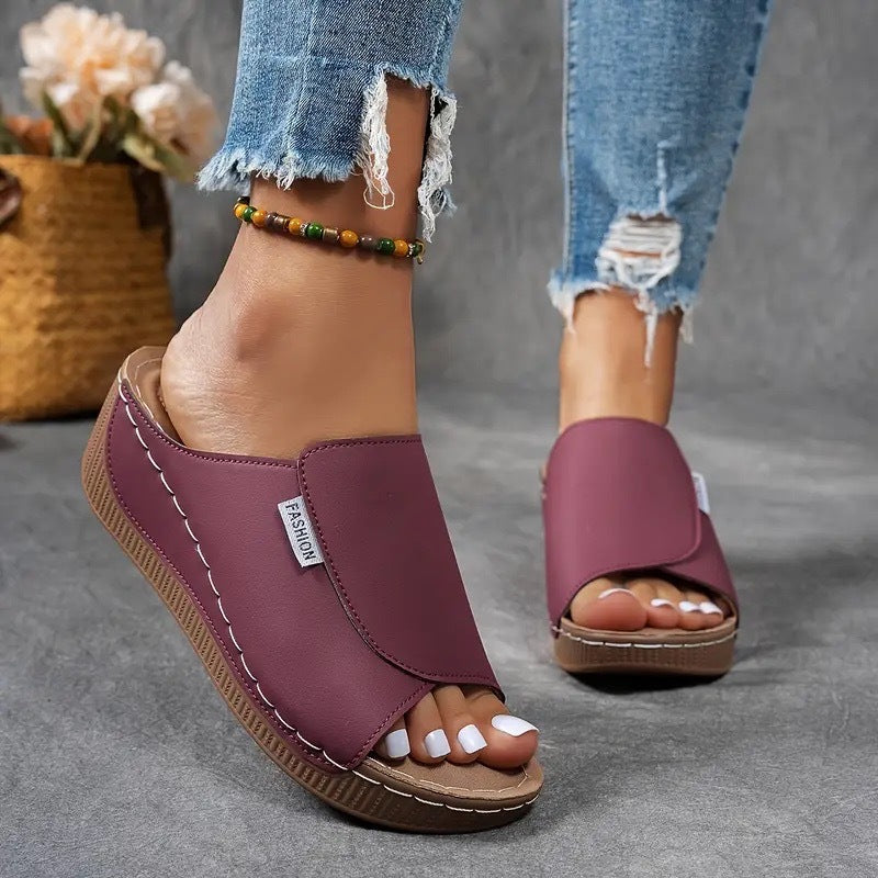 Yara™ | Lättvikts Mesh Sandaler med Färgklick – Bekväma, Stödjande & Svala hela dagen