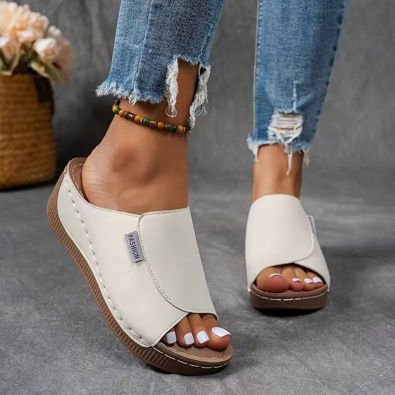 Yara™ | Lättvikts Mesh Sandaler med Färgklick – Bekväma, Stödjande & Svala hela dagen