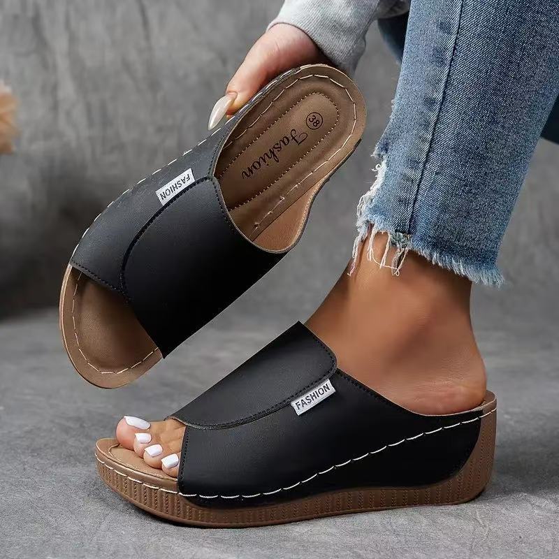 Yara™ | Lättvikts Mesh Sandaler med Färgklick – Bekväma, Stödjande & Svala hela dagen