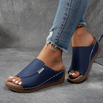 Yara™ | Lättvikts Mesh Sandaler med Färgklick – Bekväma, Stödjande & Svala hela dagen