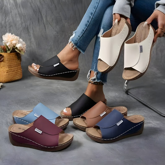 Yara™ | Lättvikts Mesh Sandaler med Färgklick – Bekväma, Stödjande & Svala hela dagen