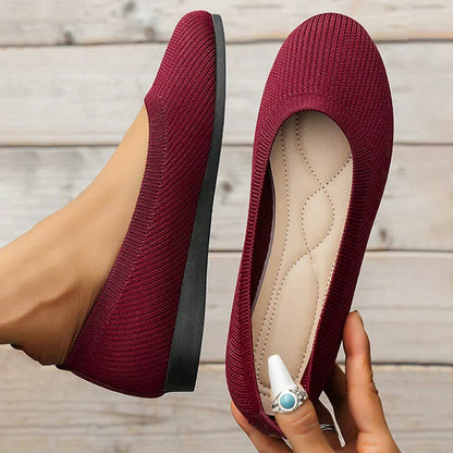 Isadora™ | Ortopediska Slip-on Skor med Halkfri Sula