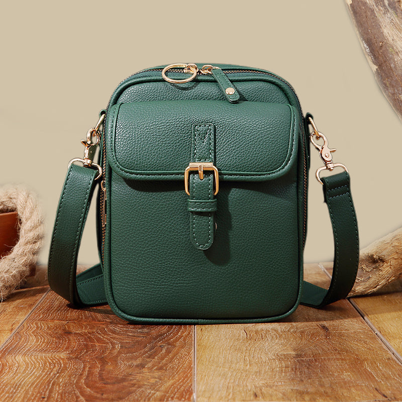 Isla™ | Vintage Messenger Bag med Stor Kapacitet